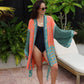 Marigold Silk Robe Col 08, LARGE
