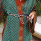 BOHO LINEN TIE BELT
