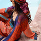 Marigold Silk Robe Col 09, LARGE