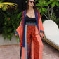 Marigold Silk Robe Col 09, LARGE