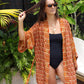 Marigold Silk Robe Col 13, SMALL
