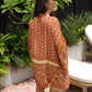 Marigold Silk Robe Col 13, SMALL