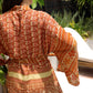 Marigold Silk Robe Col 13, SMALL