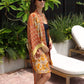 Marigold Silk Robe Col 14, SMALL