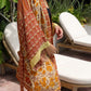 Marigold Silk Robe Col 14, SMALL