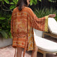 Marigold Silk Robe Col 14, SMALL