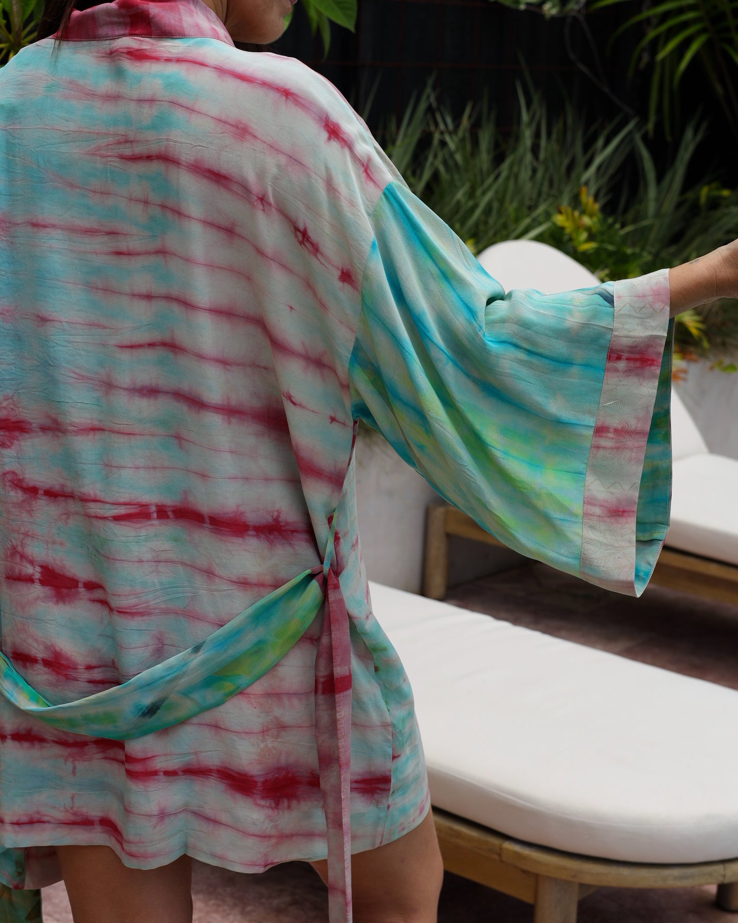 Marigold Silk Robe Col 05, SMALL