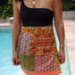 Wrap Skirt Earthy 13, O/S