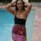 Wrap Skirt Hibiscus 02, O/S