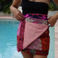Wrap Skirt Hibiscus 08, O/S