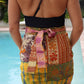 Wrap Skirt Earthy 14, O/S