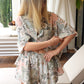 Hibiscus Linen Shirt O/S