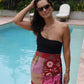 Wrap Skirt Hibiscus 05, O/S