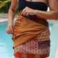 Wrap Skirt Earthy 09, O/S