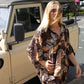 Hibiscus Linen Shirt O/S