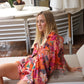 Hibiscus Linen Shirt O/S