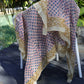 Blockprint Sarong, Geo Pink