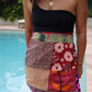 Wrap Skirt Hibiscus 06, O/S