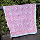 Blockprint Sarong, Violet