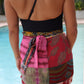 Wrap Skirt Hibiscus 01, O/S