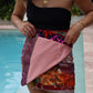 Wrap Skirt Hibiscus 06, O/S