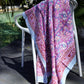 Blockprint Sarong, Violet