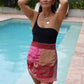 Wrap Skirt Hibiscus 04, O/S
