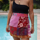Wrap Skirt Hibiscus 09, O/S