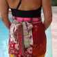 Wrap Skirt Hibiscus 06, O/S
