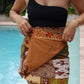Wrap Skirt Earthy 08, O/S