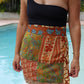 Wrap Skirt Earthy 11, O/S