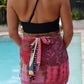 Wrap Skirt Hibiscus 09, O/S