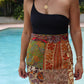 Wrap Skirt Earthy 15, O/S