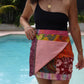 Wrap Skirt Hibiscus 03, O/S