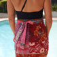 Wrap Skirt Hibiscus 03, O/S