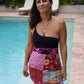 Wrap Skirt Hibiscus 08, O/S