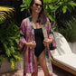 Marigold Silk Robe Col 22, MEDIUM