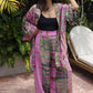Marigold Silk Robe Col 22, MEDIUM