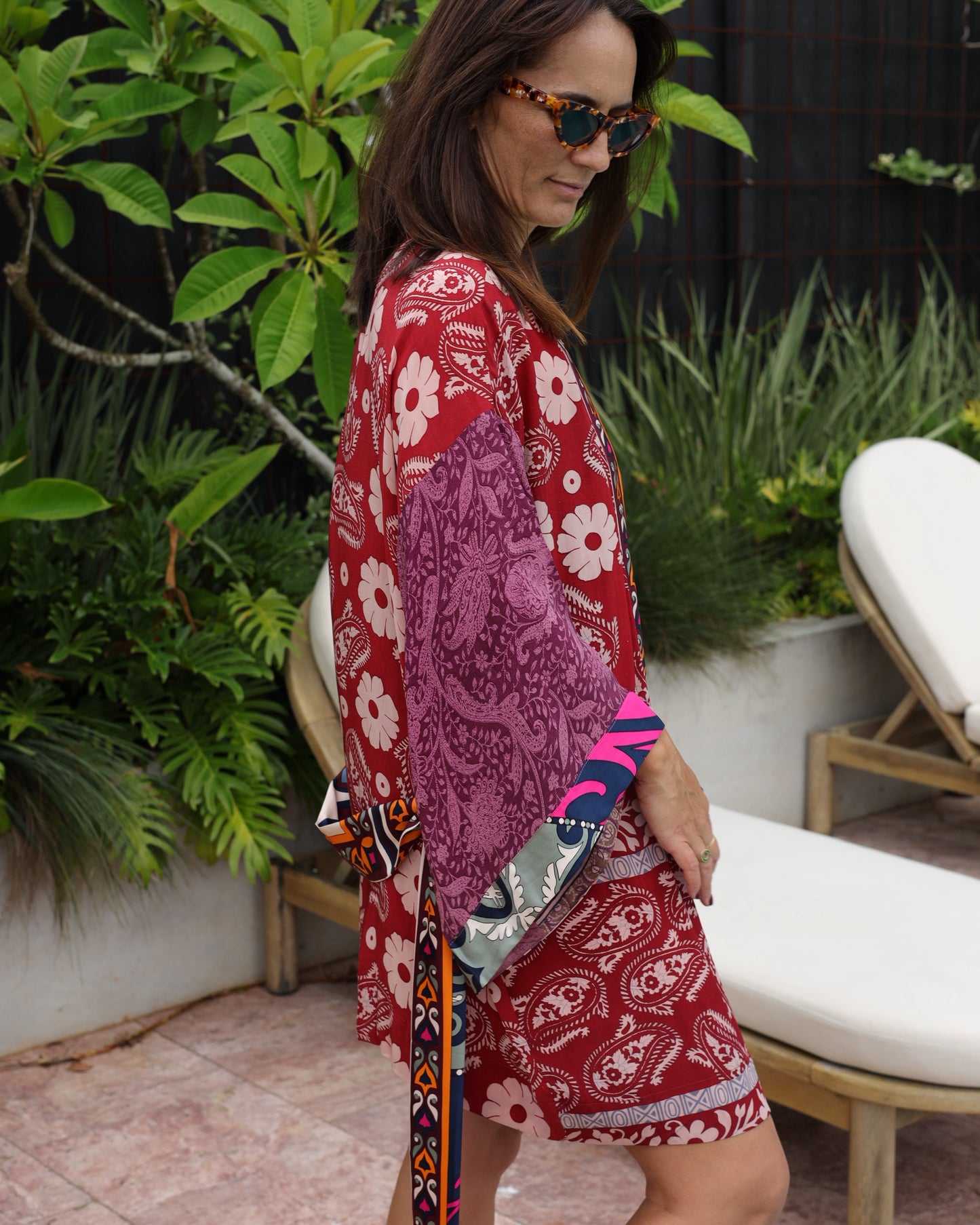 Marigold Silk Robe Col 32, SMALL