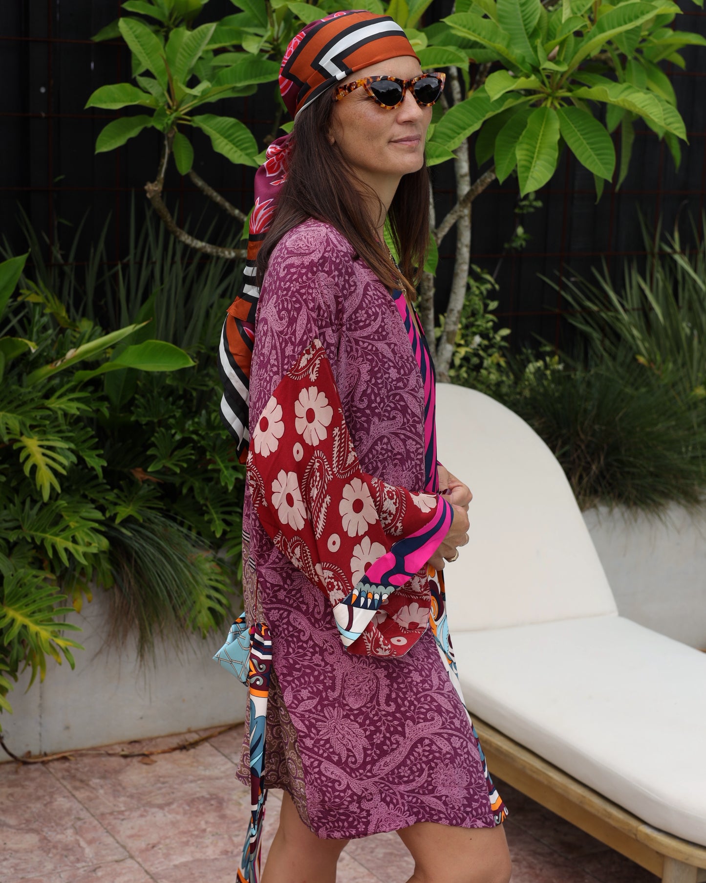 Marigold Silk Robe Col 31, SMALL