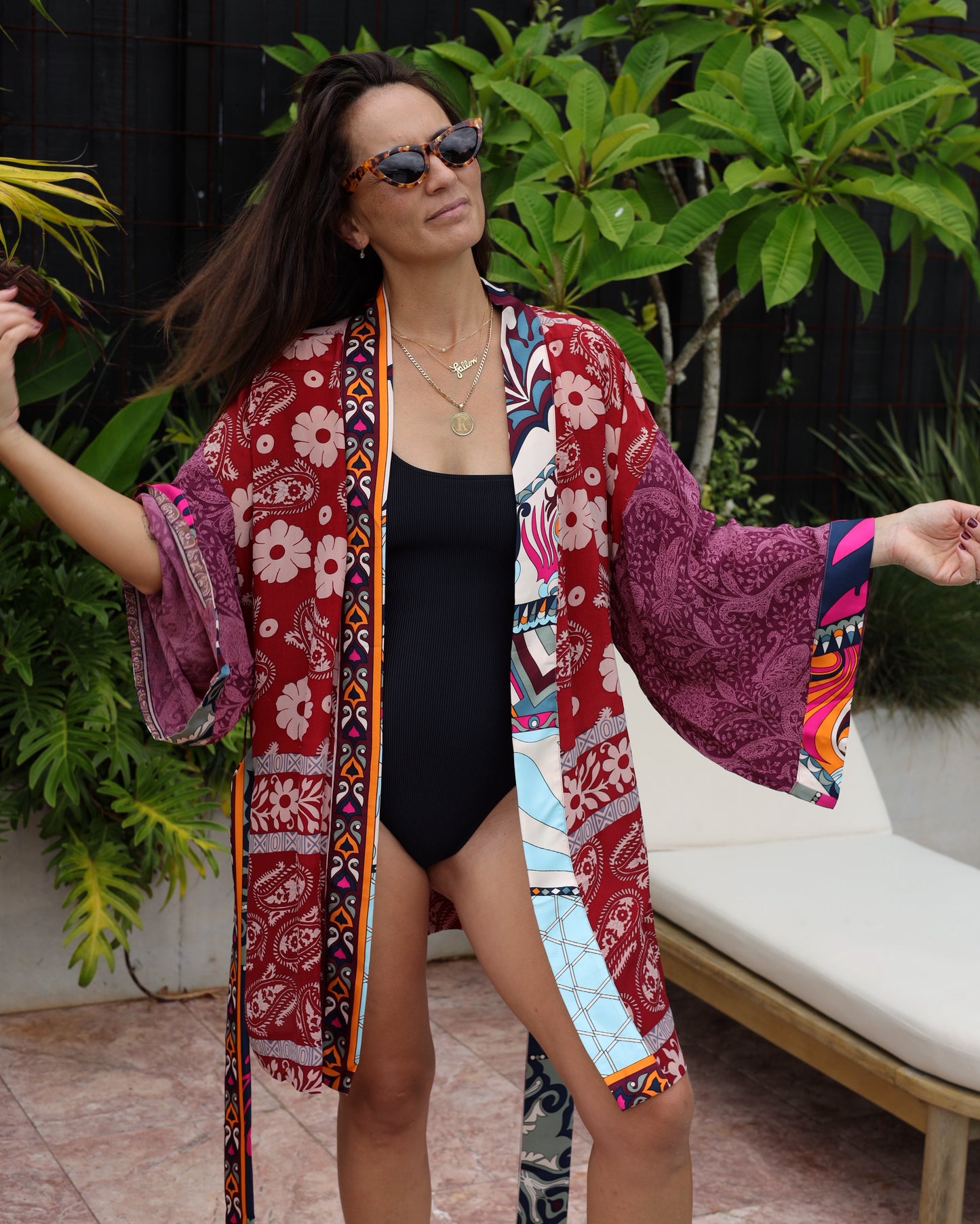 Marigold Silk Robe Col 32, SMALL