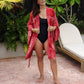 Marigold Silk Robe Col 30, LARGE