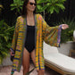 Marigold Silk Robe Col 24, X-LARGE